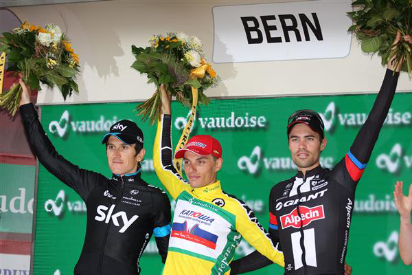 2015 Tour of Switzerland final podium